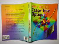 GRAND LIVRE CASSE-TÊTE OPTIQUE-JEUX/GAMES-LIVRE/BOOK (C025)