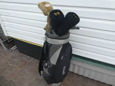 Ladies Right Hand Golf Club set and Strata cart bag, View more
