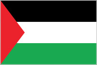 Palestine Standard Flag vinyl sticker printed vinyl decal /label