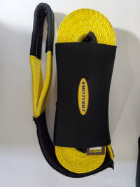 Recovery Strap w/ Receiver Hitch & extra D-ring