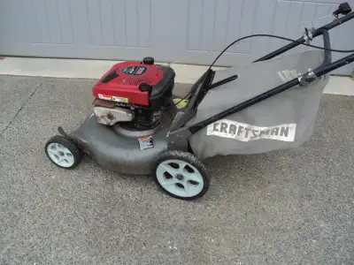 6.75 HP Briggs & Stratton w/ BAG & HIGH REAR WHEELS (Calls Only), View more
