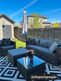 Beautiful patio set