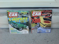 Muscle and Hot Rod car magazines