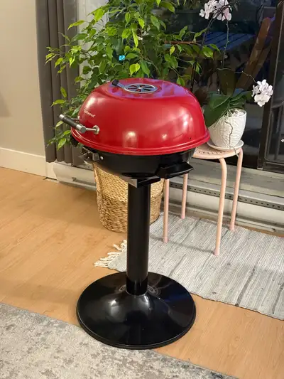 Electric BBQ Grill Techwood 15-Serving Indoor/Outdoor Electric Grill for Indoor & Outdoor Use, Doubl...