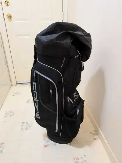 Golf bag w/ cover, View more