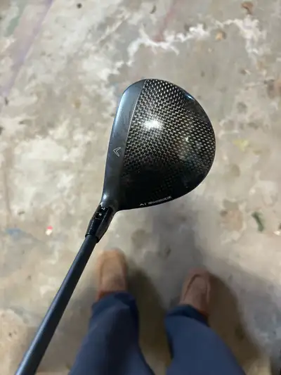 It’s a 3 wood AI smoke extra stiff shaft give it a 8.5 out of 10 only used 8 rounds if that regular...