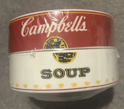Campbell’s Soup Bowls and Plates Set, View more