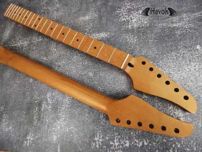 Roasted Maple Neck, 22 Stainless Steel, Satin Neck, Jumbo Jescar, View more