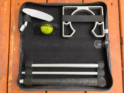 Portable Golf Putter Set Kit with Ball Hole Cup for Travel, View more