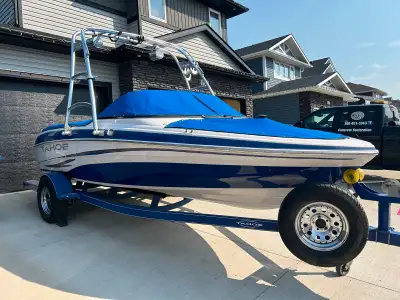 19’ SSF Tahoe with lots of extras available. $18,650 O.B.O. Reduced New 4.3L mercruiser motor approx...
