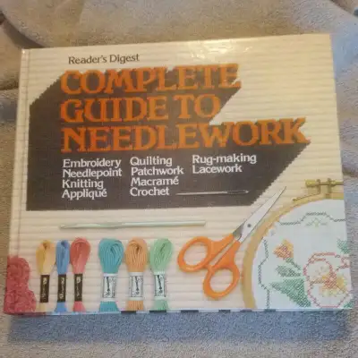 Complete Guide to Needlework Embroidery Macrame Quilting book, View more
