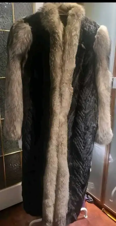 Long Fur 'Fox' Coat, View more
