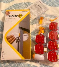 Safety 1st Adhesive Magnetic Lock System with Locks and Key