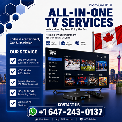 Unlimited TV Services with smooth quality, View more