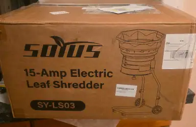 SOYUS Electric Leaf Shredder - 15 Amp - $530 Retail - New, View more