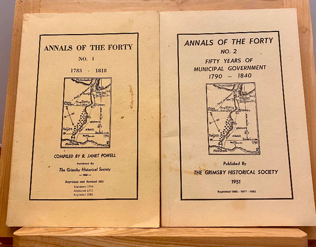 Annals of the Forty by the Grimsby Historical Society in Non-fiction in Oshawa / Durham Region - Image 4