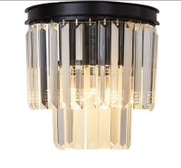 Crystal Lampshade Wall Light Interior Decorative Wall Sconce Kit