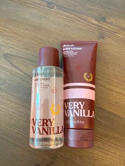 Victoria's Secret Very Vanilla Body Mist and Lotion Set (New), View more