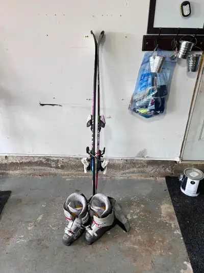 Women’s skis and boots, View more