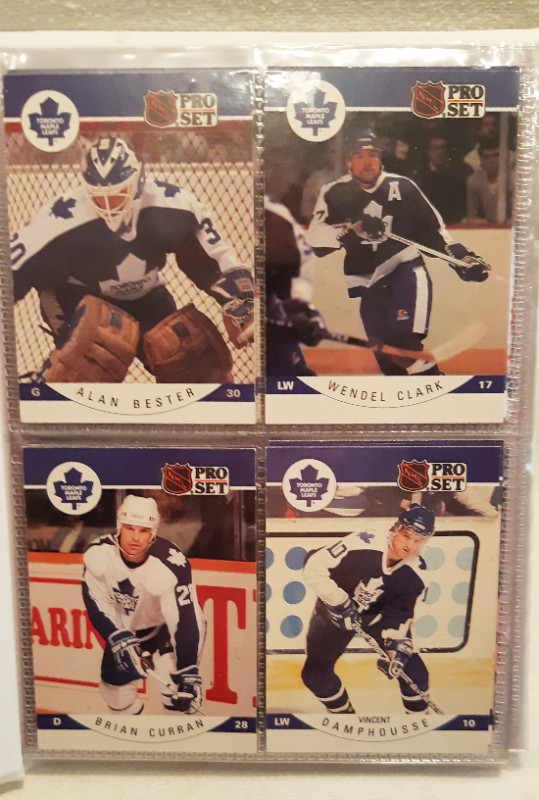 Toronto Maple Leafs 1990-91 - Pro Set Hockey Cards dans Art et objets de collection  à Hamilton - Image 2