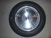 Honda Original Alloy Rims, Tires and hard to find Hub Cups