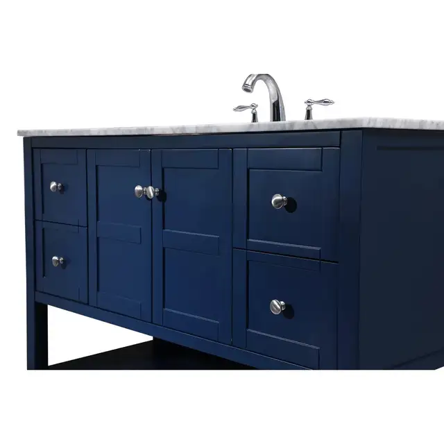 BRAND NEW 48'' Single Bathroom Vanity with Marble Top in Cabinets & Countertops in Oakville / Halton Region - Image 4