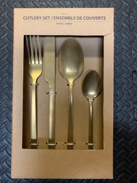 Brand New JYSK 16 Piece Cutlery Set 