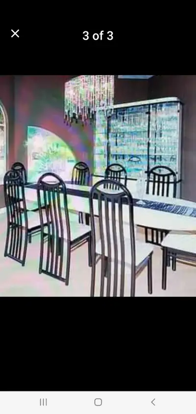 ITALIAN HIGH GLOSS DINNING SET, View more