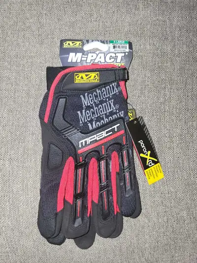 New Mechanix M-pact work gloves. Size large. $25