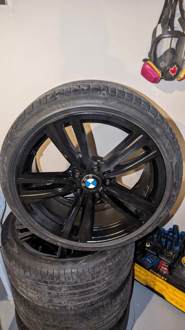 Original BMW staggered 19" in Tires & Rims in Trenton - Image 2