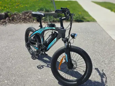 Experience powerful performance with the Gyrocopters Zapphire Electric Mountain Bike, designed for c...
