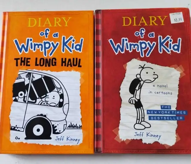 Diary of a Wimpy Kid Jeff Kinney Books in Children & Young Adult in Markham / York Region - Image 2