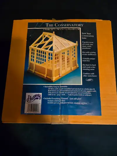 Houseworks 9900, Dollhouse Conservatory Kit, new in box, View more