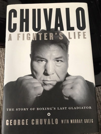 Canadian boxer George Chuvalo signed book