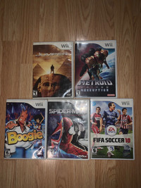 Nintendo Wii games for sale