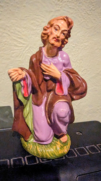 Vintage Joseph pour crèche de Noël nativité 1950
