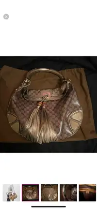 Authentic Gucci Indy Babouska Bag