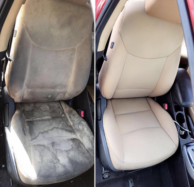Car detailing interior shampoo, exterior wash, engine and wax, View more