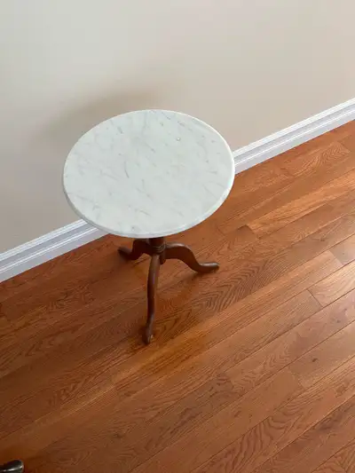 marble accent table , View more