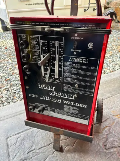AC / DC Electric Welder 230 amp a/c 140 amp D/C, View more