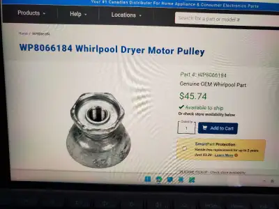 Appliance repair - dryer repair with pully issue, View more