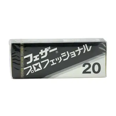 Feather Professional Blade Cartridge. 20 Blades., View more