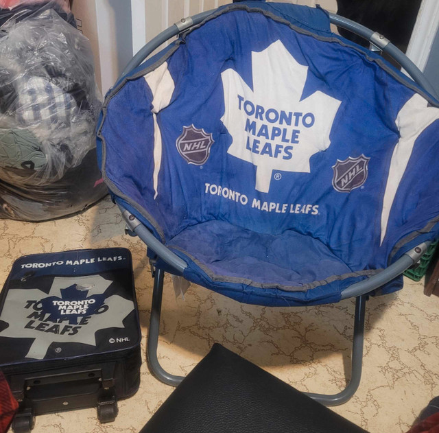 Toronto Maple Leafs Chair & Youth Luggage in Other in Moncton