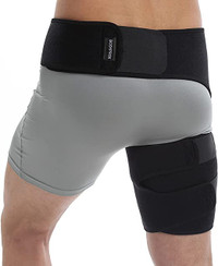 Groin support wrap