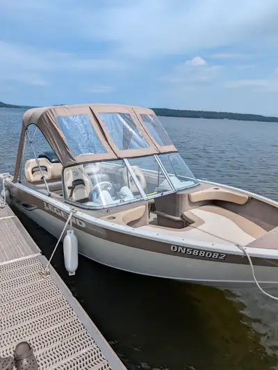 2007 Legend Excalibur 18 ft, 90 hp 4 stroke, bowrider with cushions. Original Owner. Professionally...