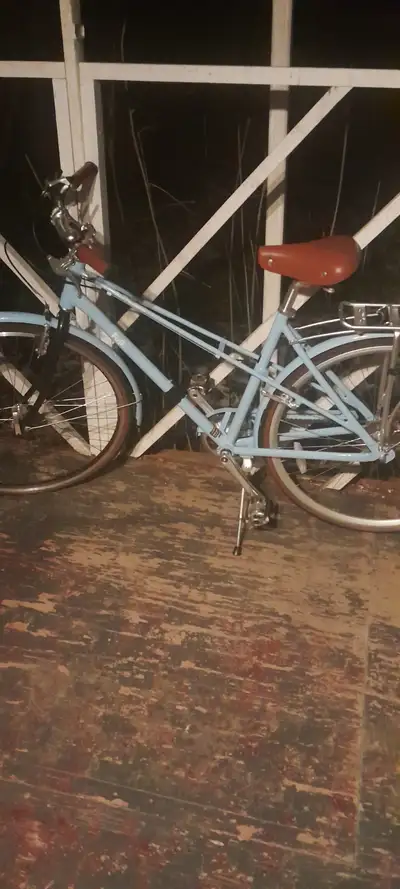 Blue girls bike, View more
