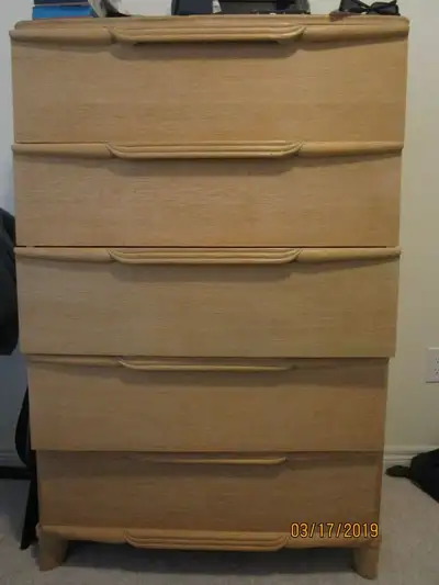 Moving Sale Oak Bedroom Furniture Set - OBO, View more