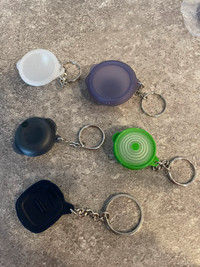 Tupperware keychains or fridge magnets collectibles 