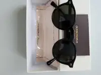 BRAND NEW OLIVER PEOPLES GREGORY PECK SUNGLASSESPOLARIZED LENSE