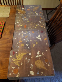 Pressed Leaf and Flower Placemats